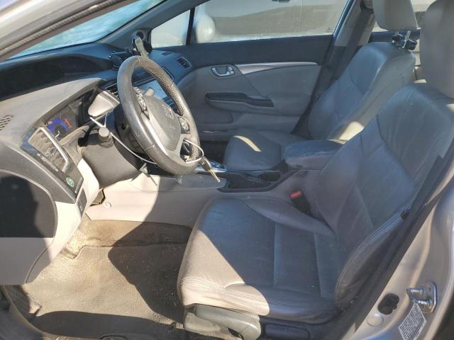 19XFB2F91DE017909 - 2013 HONDA CIVIC EXL 银色 照片 7