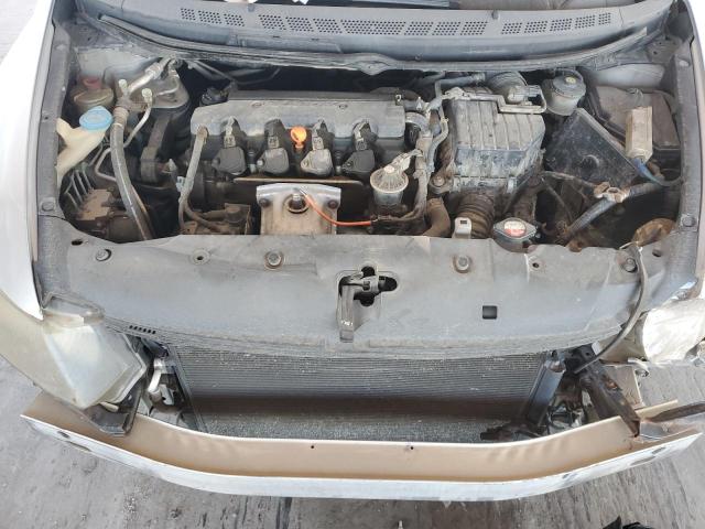 2HGFG12939H511252 - 2009 HONDA CIVIC EXL SILVER photo 11