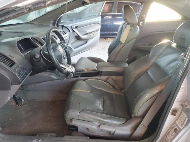 2HGFG12939H511252 - 2009 HONDA CIVIC EXL SILVER photo 7