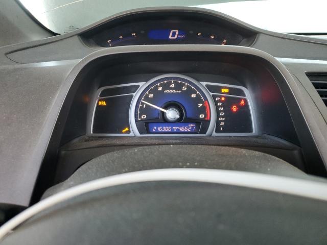 2HGFG12939H511252 - 2009 HONDA CIVIC EXL SILVER photo 9