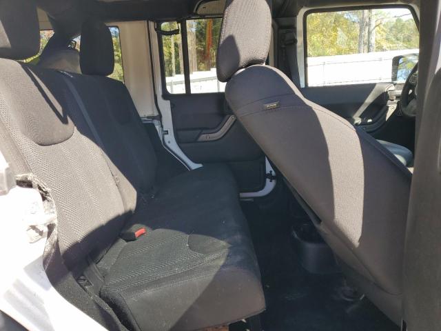 1C4HJWDG2GL121454 - 2016 JEEP WRANGLER U SPORT Белый фото 10