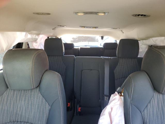 1GNKRGKD6EJ353620 - 2014 CHEVROLET TRAVERSE LT WHITE photo 10