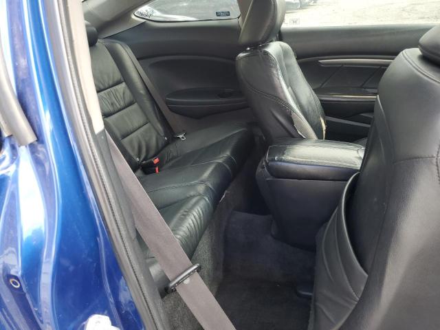 1HGCS11838A006335 - 2008 HONDA ACCORD EXL BLUE photo 10