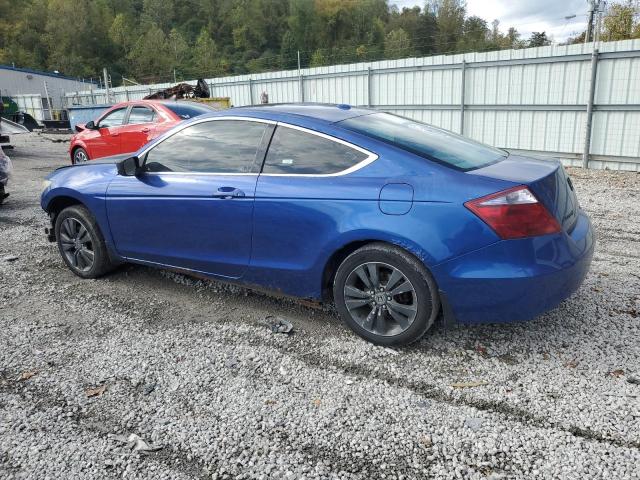 1HGCS11838A006335 - 2008 HONDA ACCORD EXL BLUE photo 2