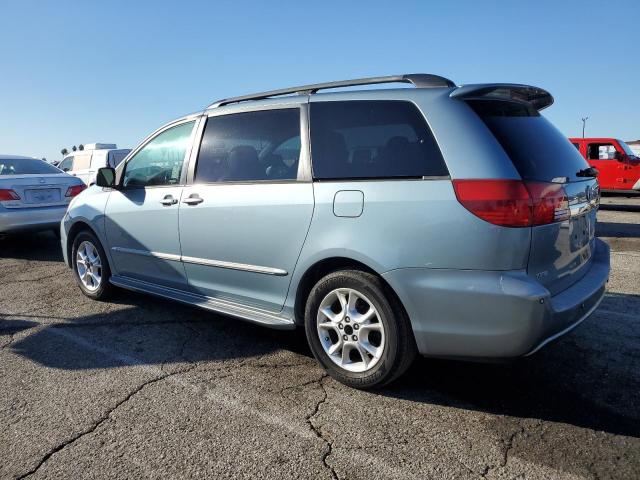 5TDZA22C55S242648 - 2005 TOYOTA SIENNA XLE BLUE photo 2