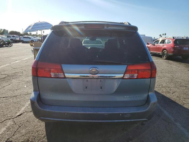 5TDZA22C55S242648 - 2005 TOYOTA SIENNA XLE BLUE photo 6