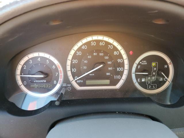 5TDZA22C55S242648 - 2005 TOYOTA SIENNA XLE BLUE photo 9