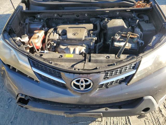 JTMZFREV6EJ020558 - 2014 TOYOTA RAV4 LE ნაცრისფერი ფოტო 12