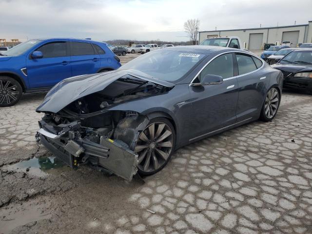5YJSA1E44GF143553 - 2016 TESLA MODEL S 灰色 照片 1