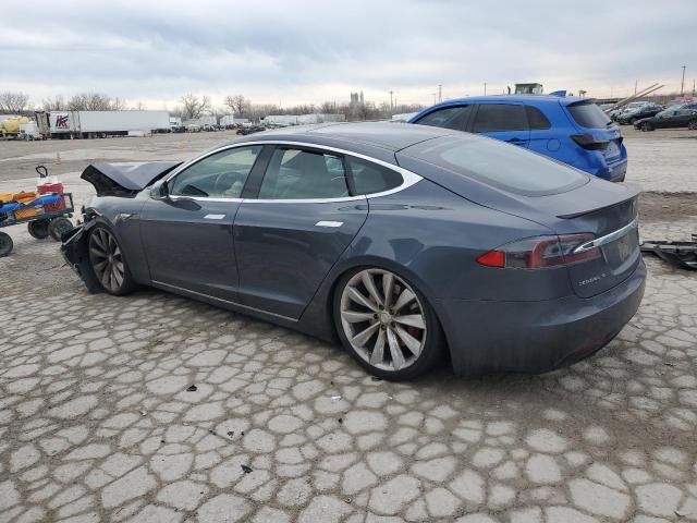 5YJSA1E44GF143553 - 2016 TESLA MODEL S 灰色 照片 2