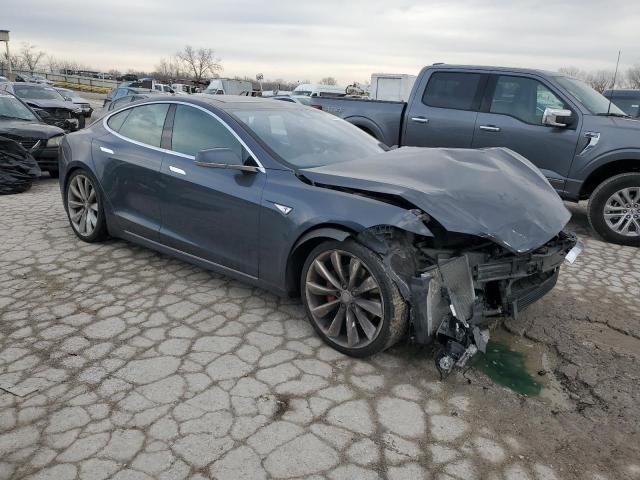 5YJSA1E44GF143553 - 2016 TESLA MODEL S 灰色 照片 4
