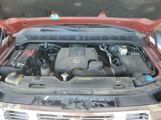 1N6BA0ED9EN519993 - 2014 NISSAN TITAN S MAROON photo 11