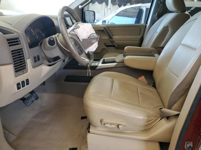 1N6BA0ED9EN519993 - 2014 NISSAN TITAN S MAROON photo 7