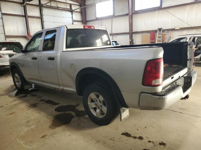 1D7RV1GP5AS185563 - 2010 DODGE RAM 1500 SILVER photo 2