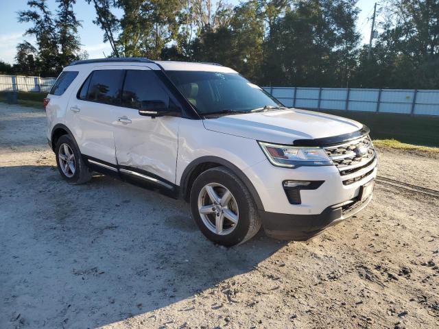 1FM5K7D86JGB27381 - 2018 FORD EXPLORER XLT WHITE photo 4