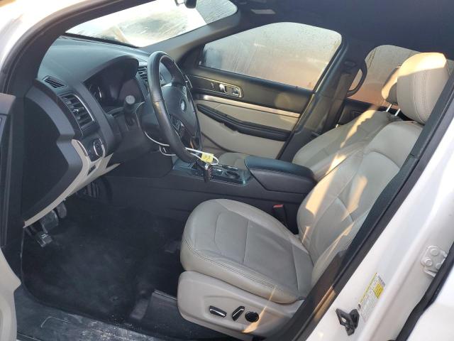 1FM5K7D86JGB27381 - 2018 FORD EXPLORER XLT WHITE photo 7