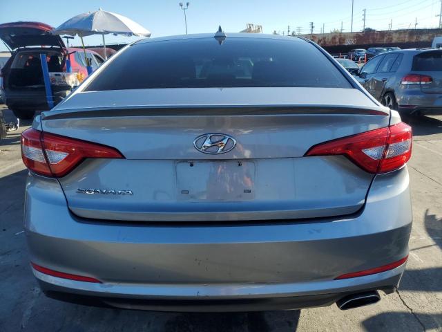 5NPE24AF0GH390413 - 2016 HYUNDAI SONATA SE ვერცხლისფერი ფოტო 6