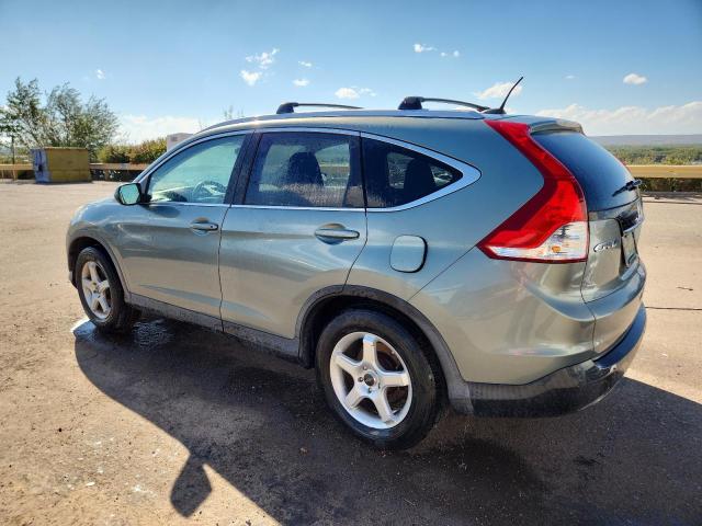 5J6RM4H78CL005674 - 2012 HONDA CR-V EXL GREEN photo 2
