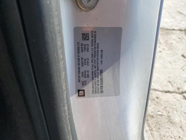 2G1FB1E36D9167383 - 2013 CHEVROLET CAMARO LT 银色 照片 12