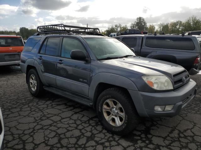 JTEBT14R230005165 - 2003 TOYOTA 4RUNNER SR5 ნაცრისფერი ფოტო 4