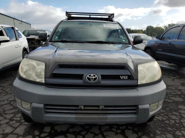JTEBT14R230005165 - 2003 TOYOTA 4RUNNER SR5 ნაცრისფერი ფოტო 5