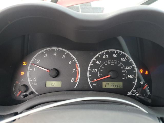 1NXBU4EE8AZ292799 - 2010 TOYOTA COROLLA BASE Qırmızı foto 9