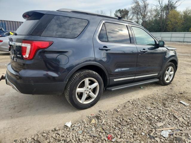 1FM5K8D84HGB03029 - 2017 FORD EXPLORER XLT Темно-сірий фото 3