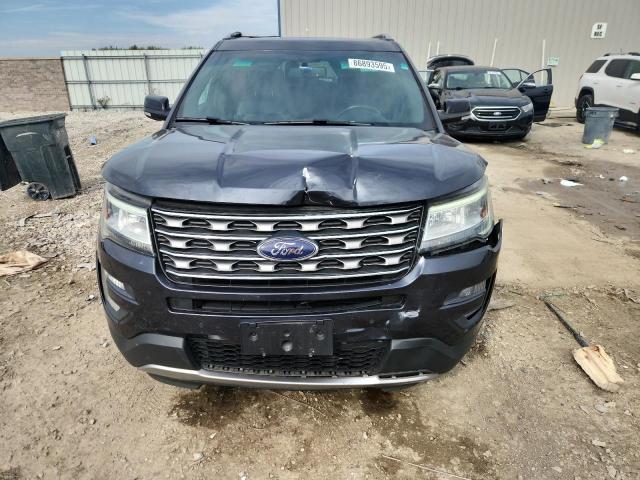 1FM5K8D84HGB03029 - 2017 FORD EXPLORER XLT Темно-сірий фото 5