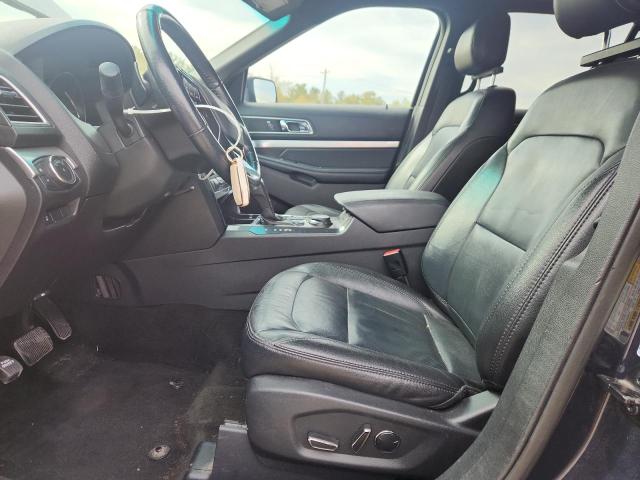 1FM5K8D84HGB03029 - 2017 FORD EXPLORER XLT Темно-сірий фото 7