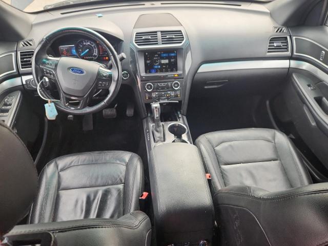 1FM5K8D84HGB03029 - 2017 FORD EXPLORER XLT Темно-сірий фото 8