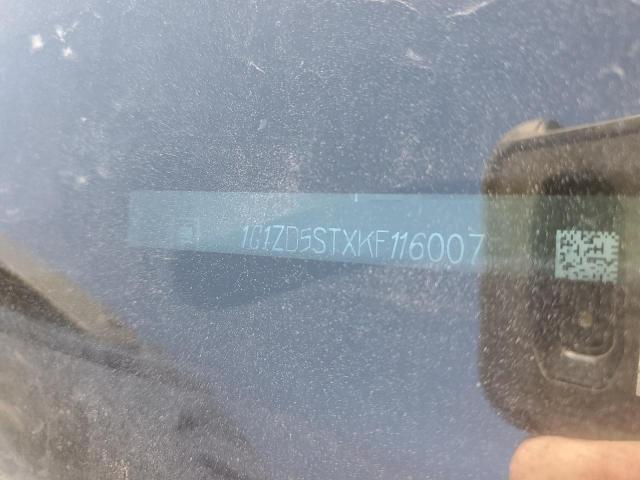 1G1ZD5STXKF116007 - 2019 CHEVROLET MALIBU LT Noir photo 13