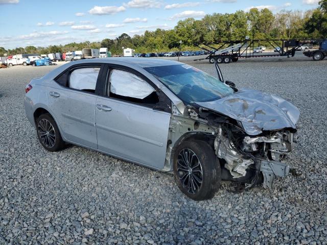 2T1BURHE3FC310840 - 2015 TOYOTA COROLLA L SILVER photo 4