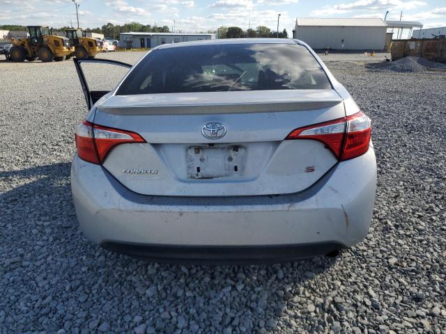 2T1BURHE3FC310840 - 2015 TOYOTA COROLLA L SILVER photo 6