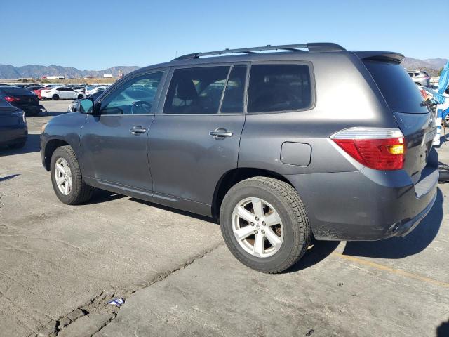 5TDZK3EH4AS017853 - 2010 TOYOTA HIGHLANDER GRAY photo 2