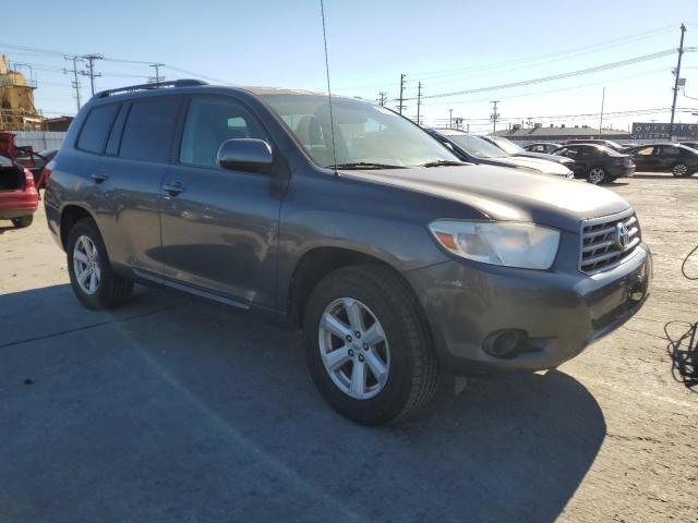 5TDZK3EH4AS017853 - 2010 TOYOTA HIGHLANDER GRAY photo 4
