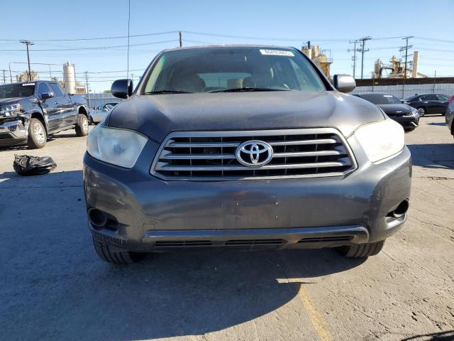 5TDZK3EH4AS017853 - 2010 TOYOTA HIGHLANDER GRAY photo 5