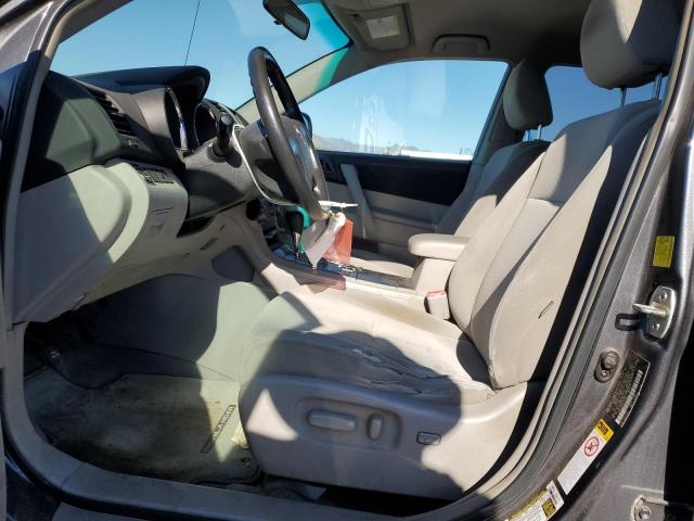 5TDZK3EH4AS017853 - 2010 TOYOTA HIGHLANDER GRAY photo 7
