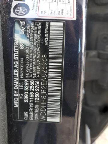 WDDHF8JB2EA826968 - 2014 MERCEDES-BENZ E 350 4MATIC BLUE photo 12