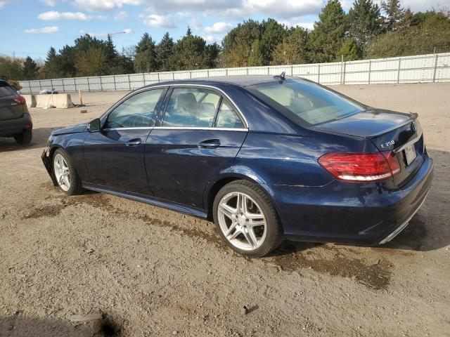 WDDHF8JB2EA826968 - 2014 MERCEDES-BENZ E 350 4MATIC BLUE photo 2