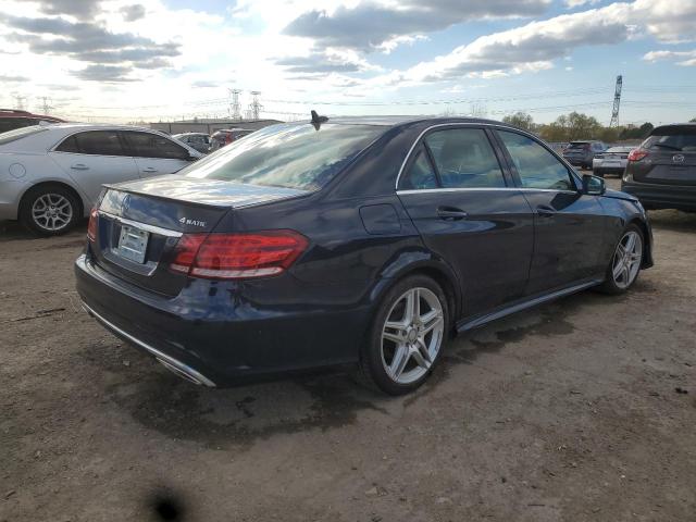 WDDHF8JB2EA826968 - 2014 MERCEDES-BENZ E 350 4MATIC BLUE photo 3