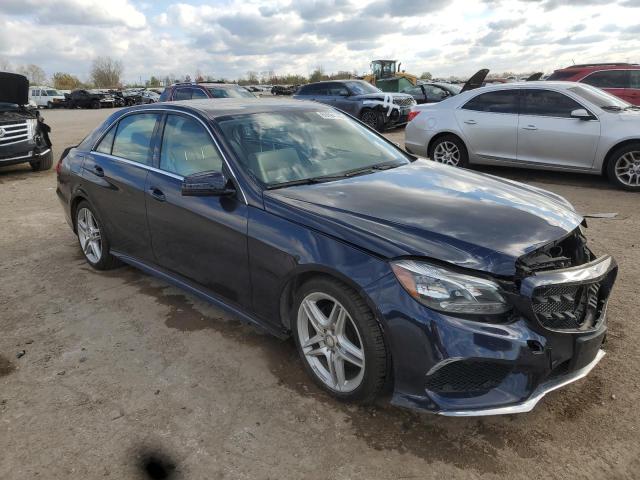WDDHF8JB2EA826968 - 2014 MERCEDES-BENZ E 350 4MATIC BLUE photo 4