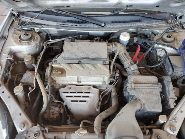 4A3AK24F78E014224 - 2008 MITSUBISHI ECLIPSE GS Srebrny zdjęcie 11