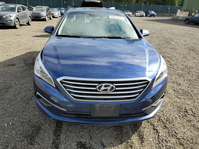5NPE24AF1HH541700 - 2017 HYUNDAI SONATA SE 蓝色 照片 5