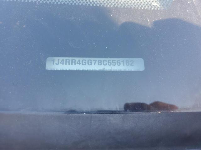 1J4RR4GG7BC656182 - 2011 JEEP GRAND CHER LAREDO Սպիտակ լուսանկար 13