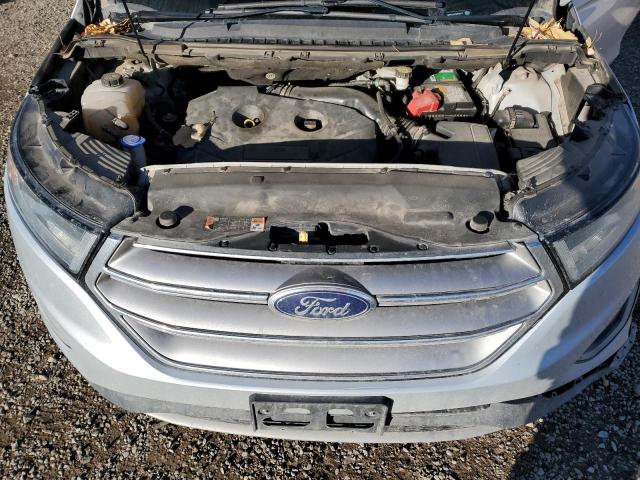 2FMPK4J9XGBB06215 - 2016 FORD EDGE SEL SILVER photo 12