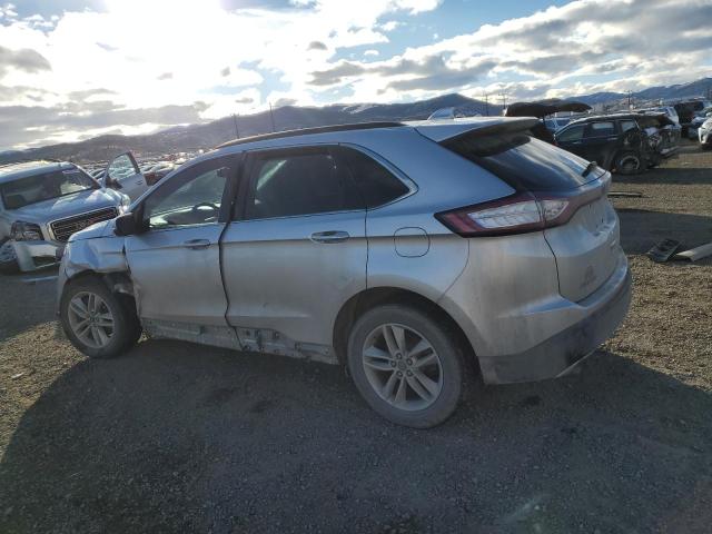 2FMPK4J9XGBB06215 - 2016 FORD EDGE SEL SILVER photo 2