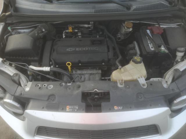 1G1JB5SHXC4120165 - 2012 CHEVROLET SONIC LS SILVER photo 11