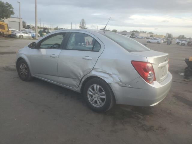 1G1JB5SHXC4120165 - 2012 CHEVROLET SONIC LS SILVER photo 2