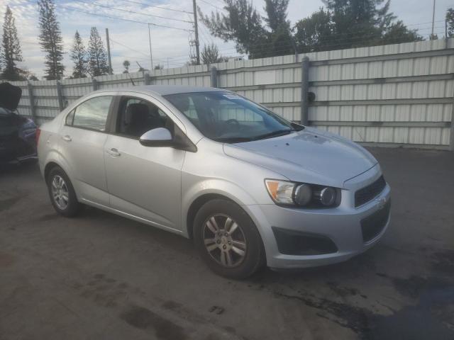 1G1JB5SHXC4120165 - 2012 CHEVROLET SONIC LS SILVER photo 4
