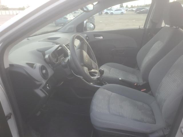 1G1JB5SHXC4120165 - 2012 CHEVROLET SONIC LS SILVER photo 7